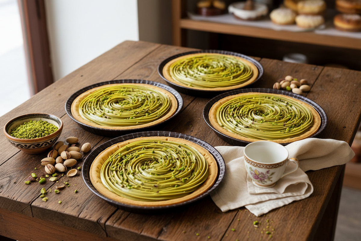 Tortina Pistacchio e Granella 350g