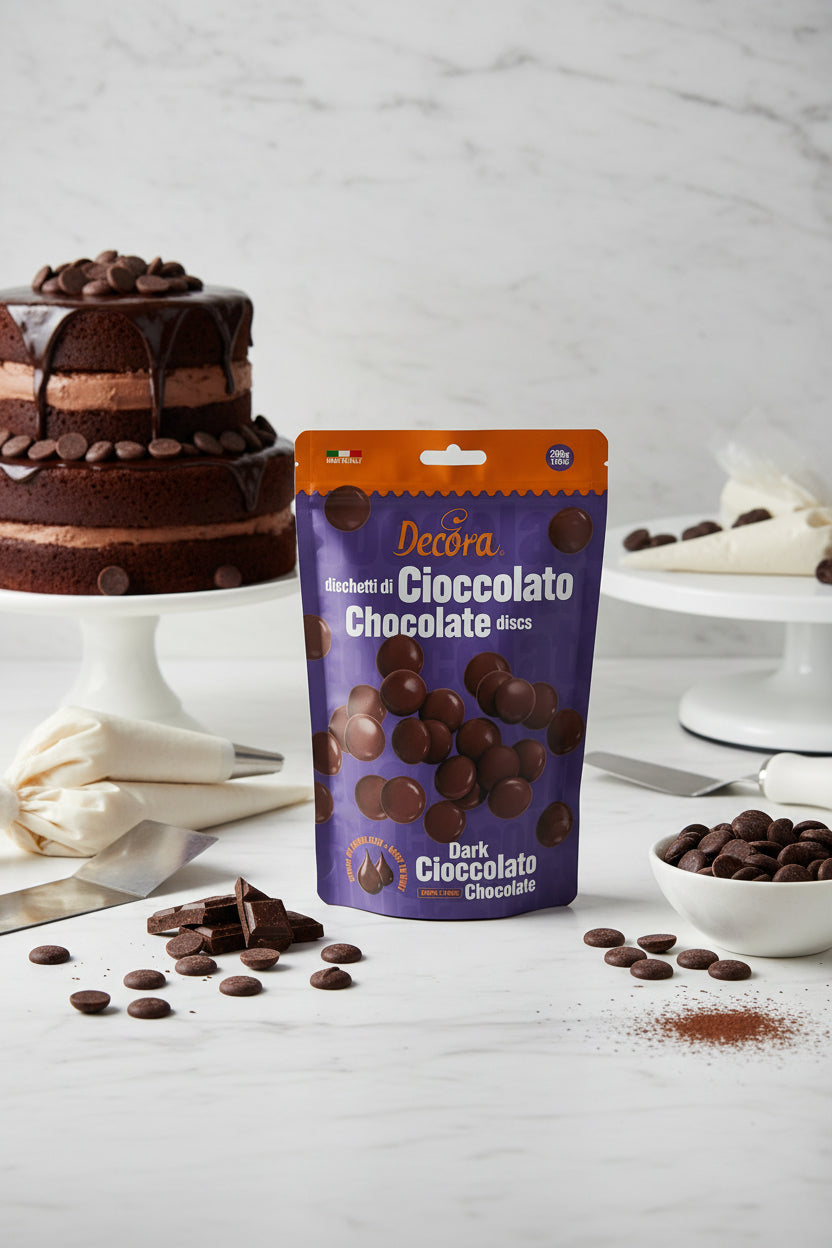 Cioccolato Fondente in dischetti 250g