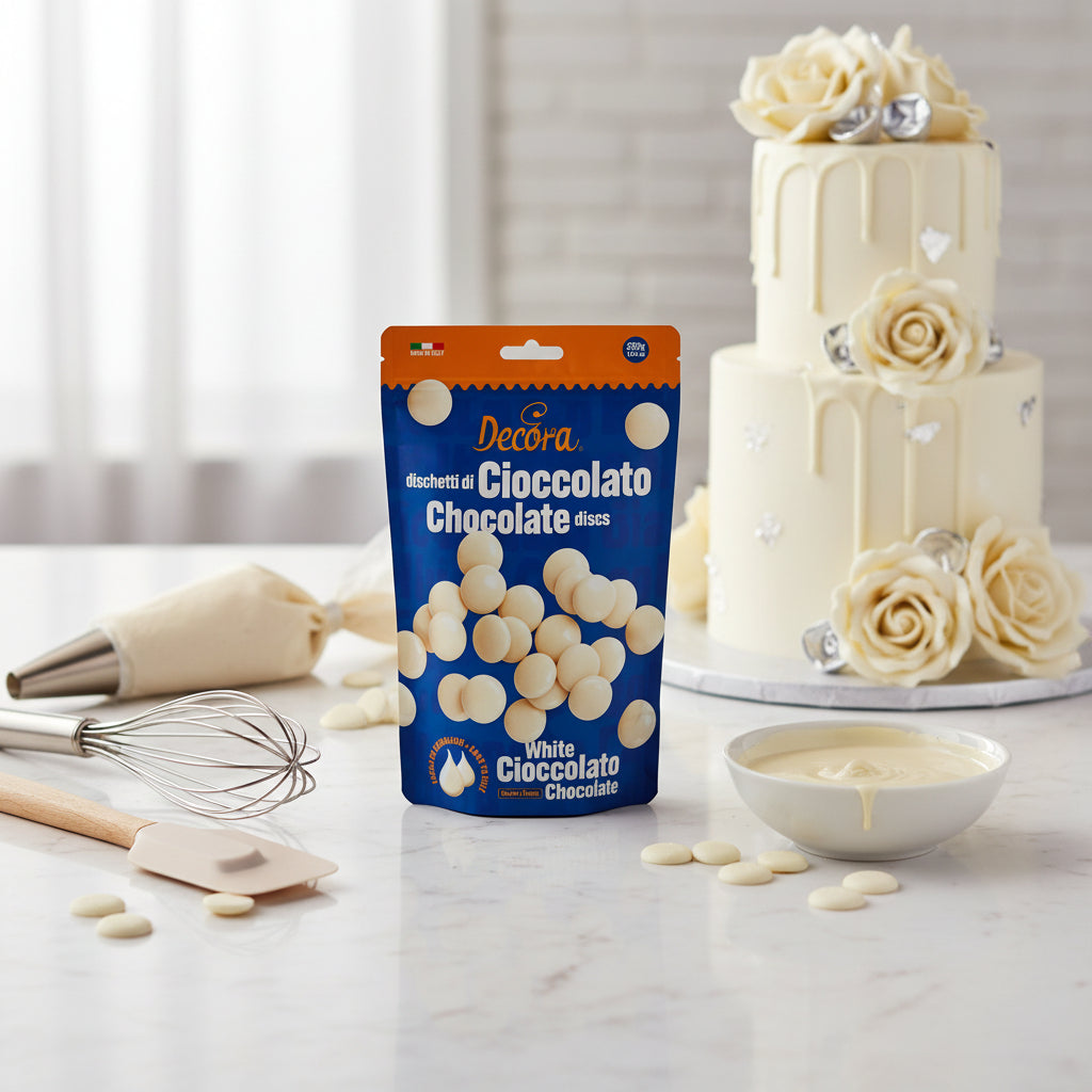 Cioccolato Bianco in dischetti 250g