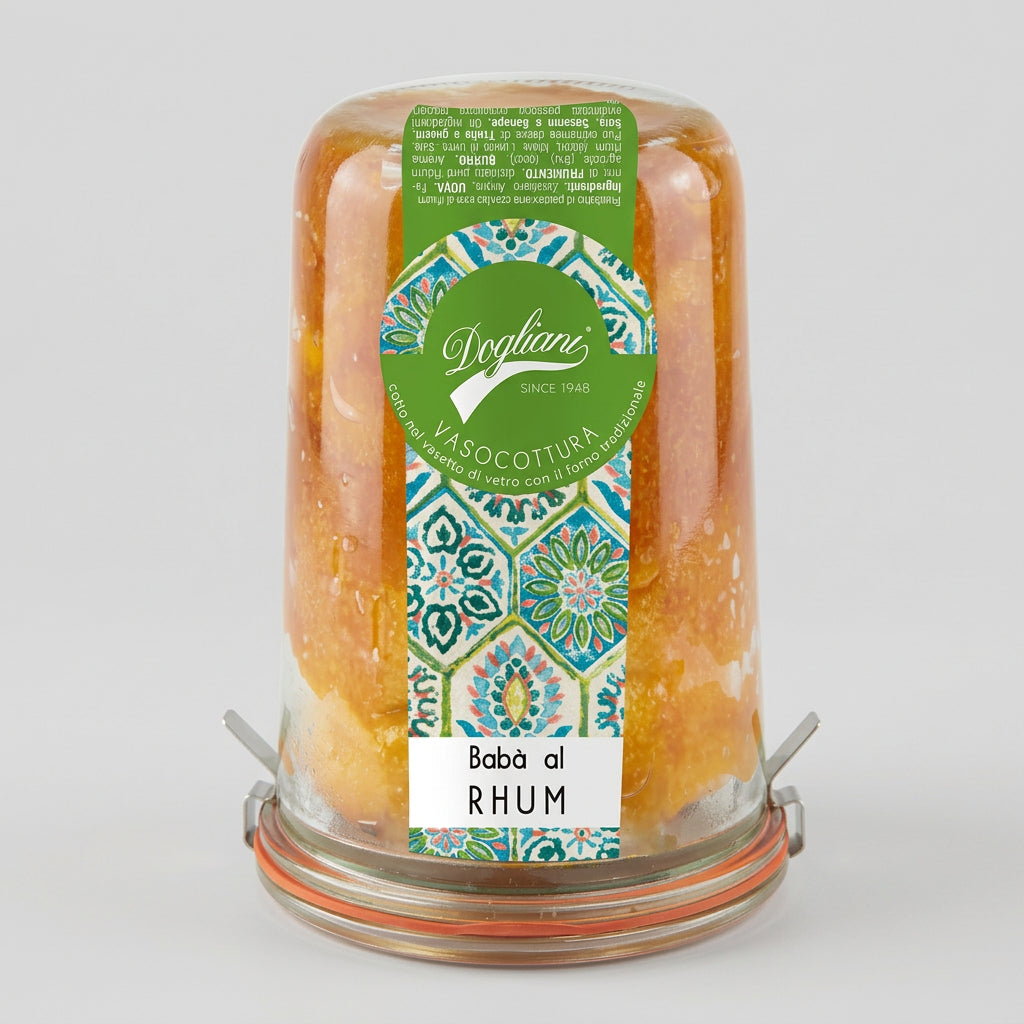 Babà al Rhum 500g in VASOCOTTURA