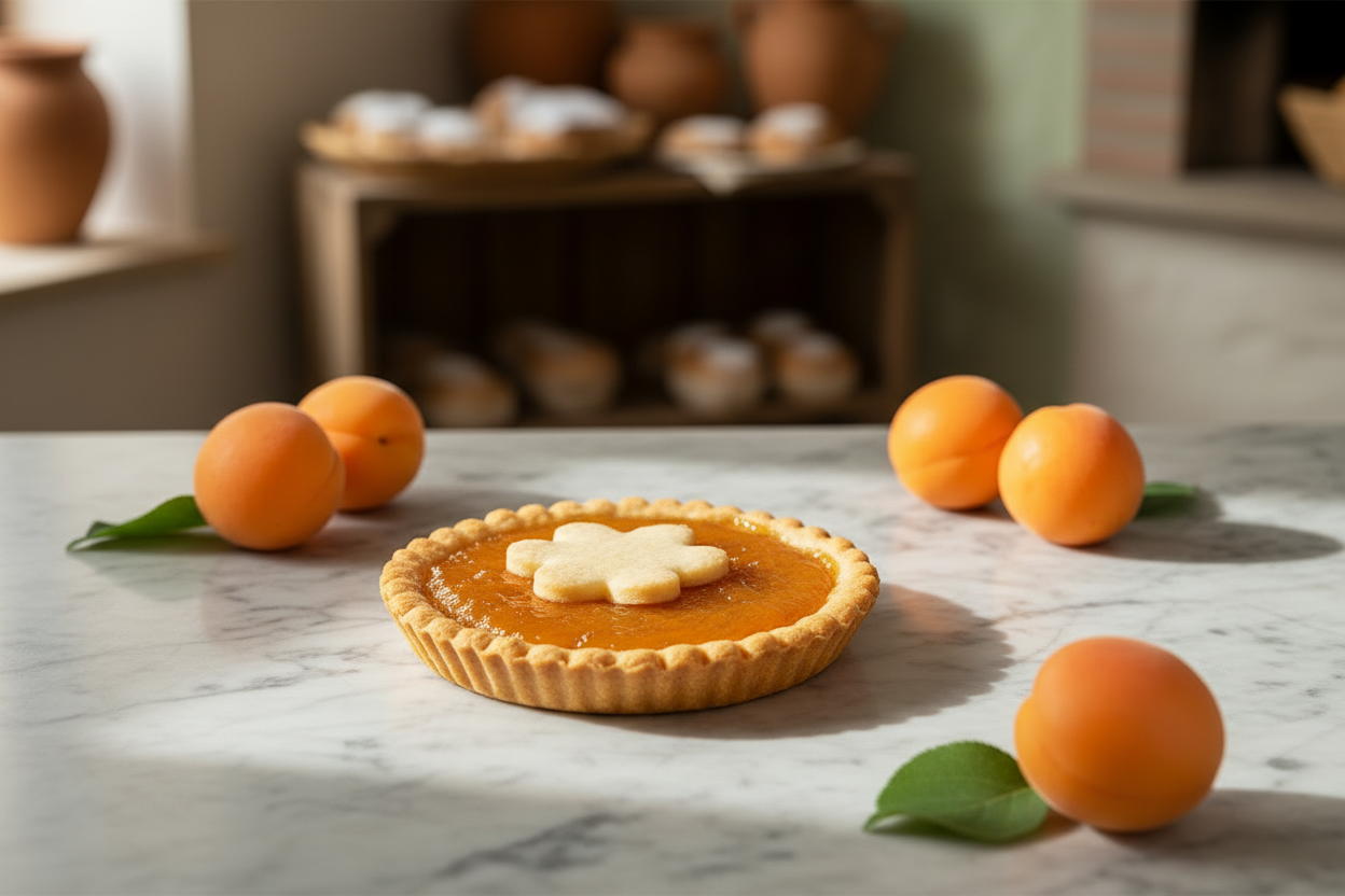 Crostatina all'Albicocca 60g (monoporzione)
