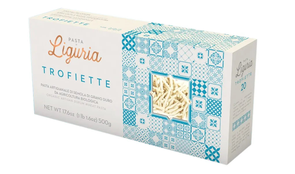 Trofiette Biologiche Pasta di Liguria 500g - Artigianale da Agricoltura Bio