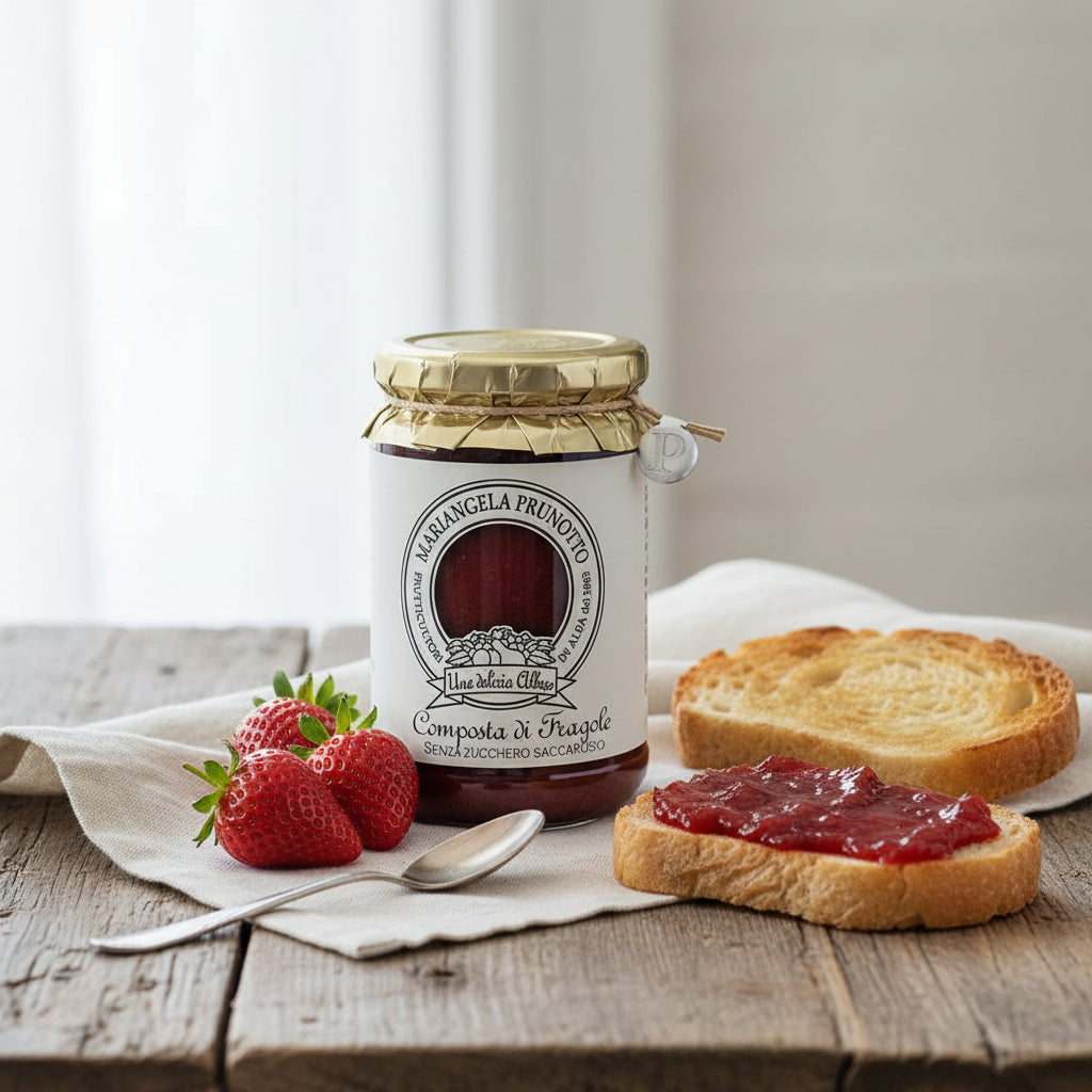 Composta di Fragole Senza Zucchero Saccarosio 345g