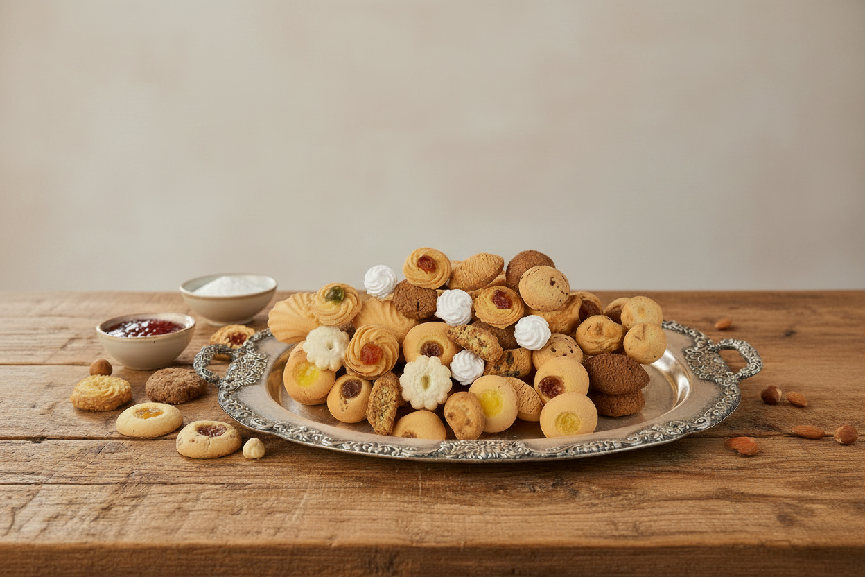 Scatola Pasticceria Mista Pasta Frolla 1kg - Assortimento Artigianale