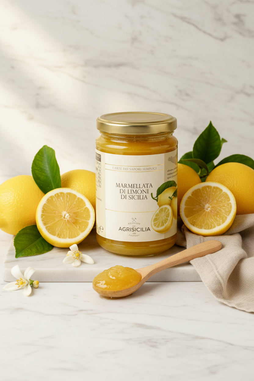 Marmellata Biologica di Limoni di Sicilia 360g