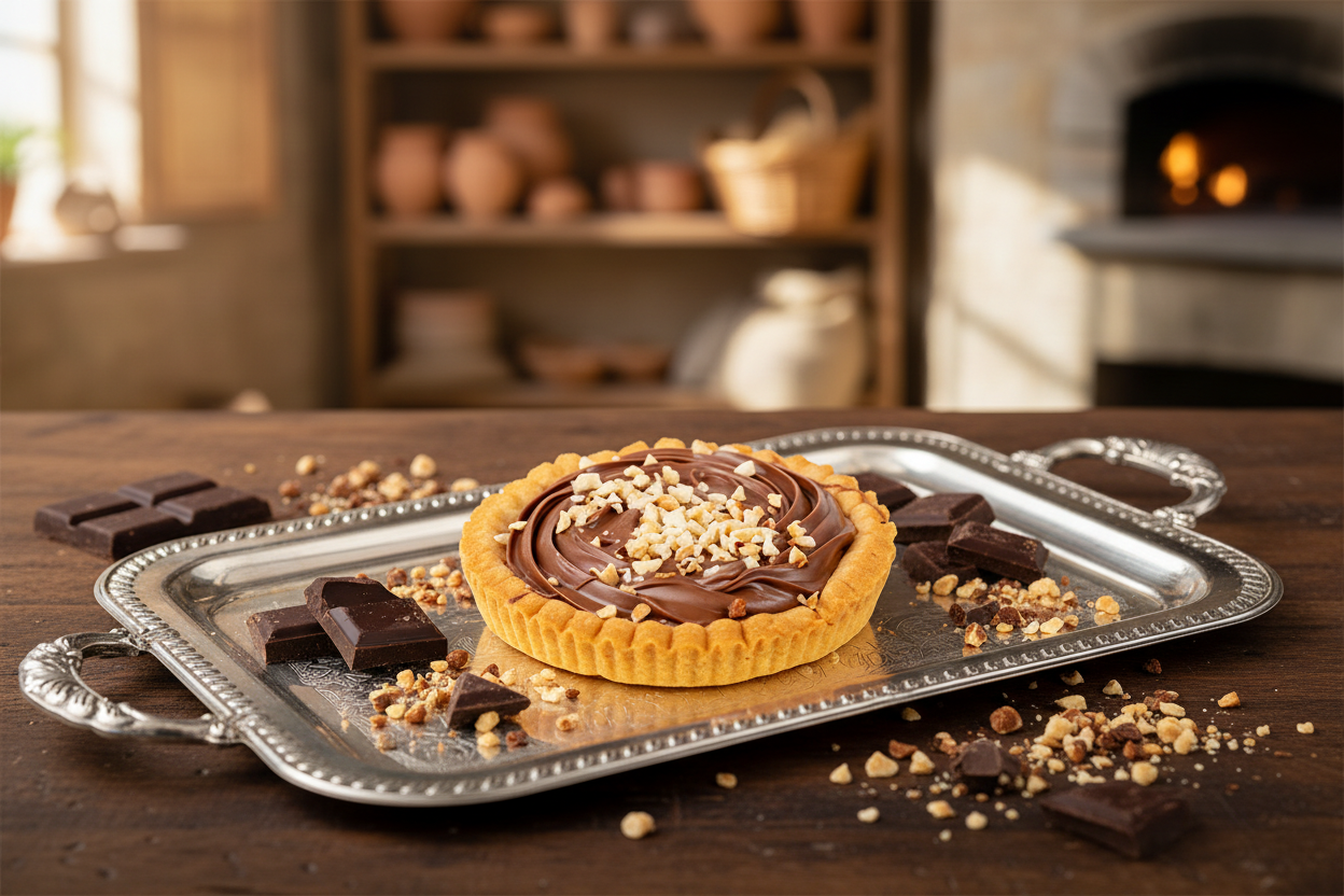 Crostatine Cacao e Nocciola e Pistacchio e Granella (2pz) 110g