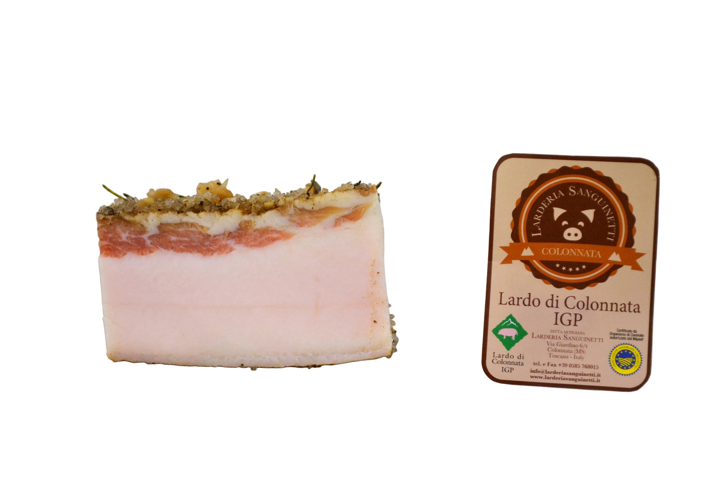 Lardo di Colonnata IGP da 300 gr
