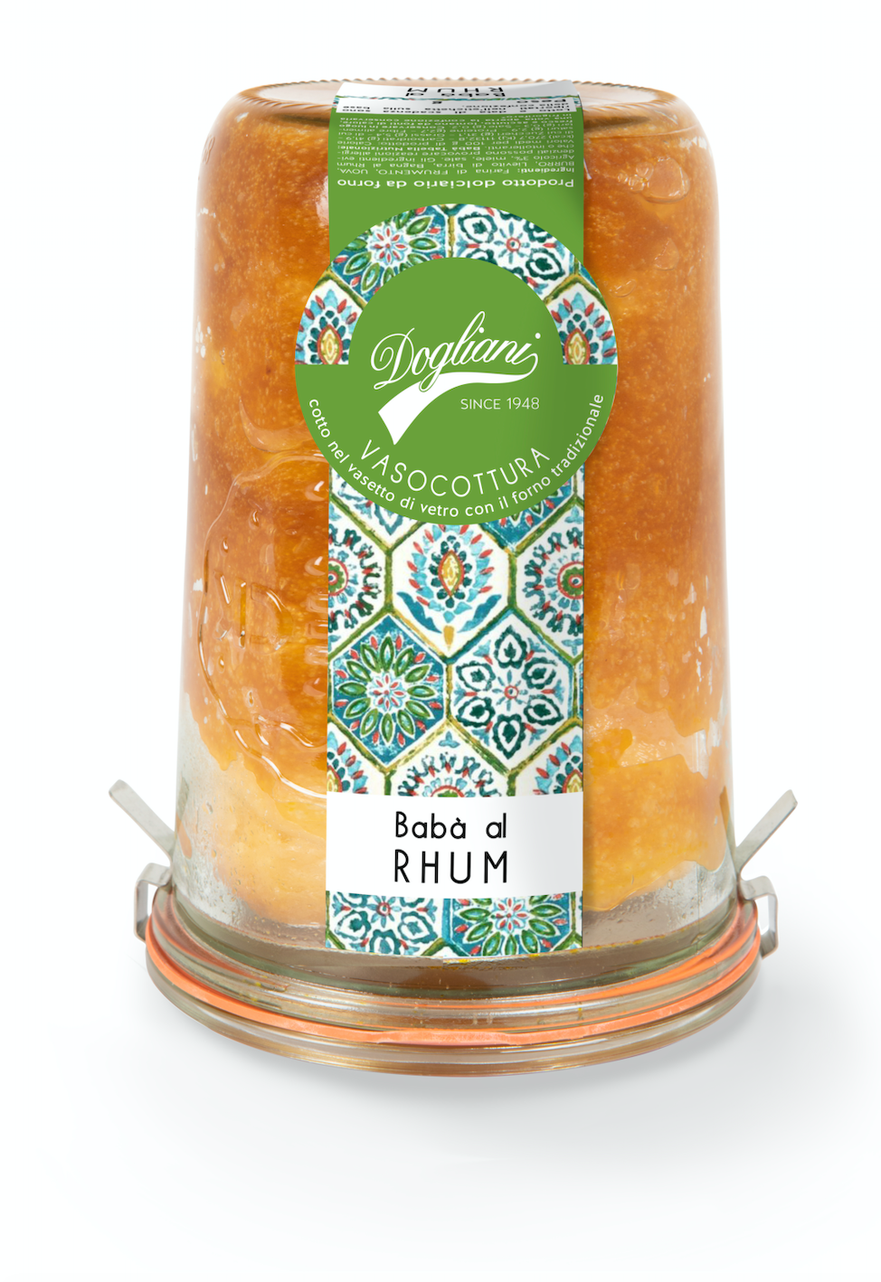 Babà al Rhum 500gr in VASOCOTTURA
