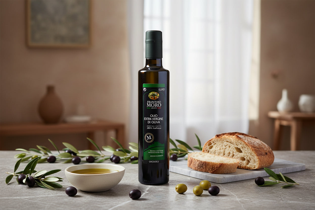 Olio Extravergine di Oliva "Delicato" 500ml Frantoio Moro