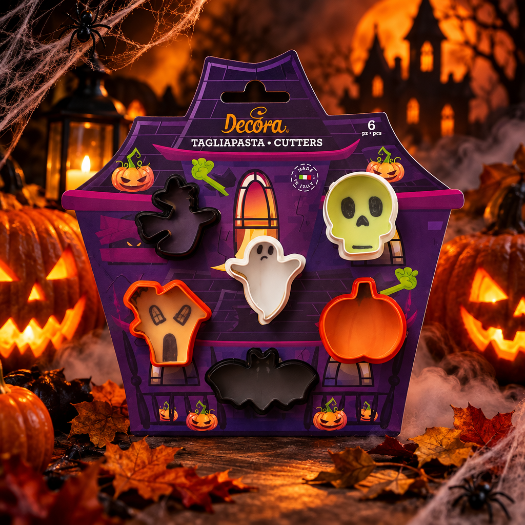Tagliapasta mini Halloween, 6 pezzi