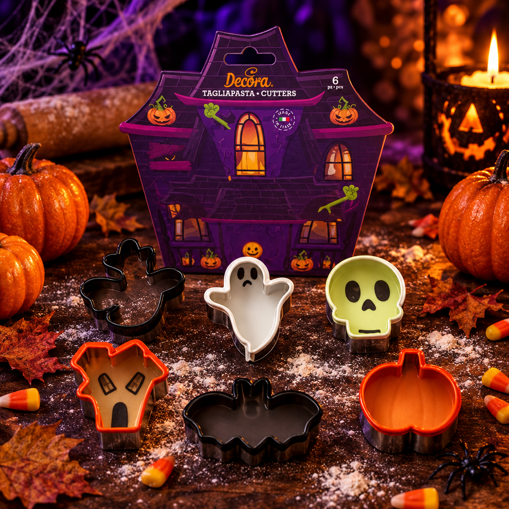 Tagliapasta mini Halloween, 6 pezzi