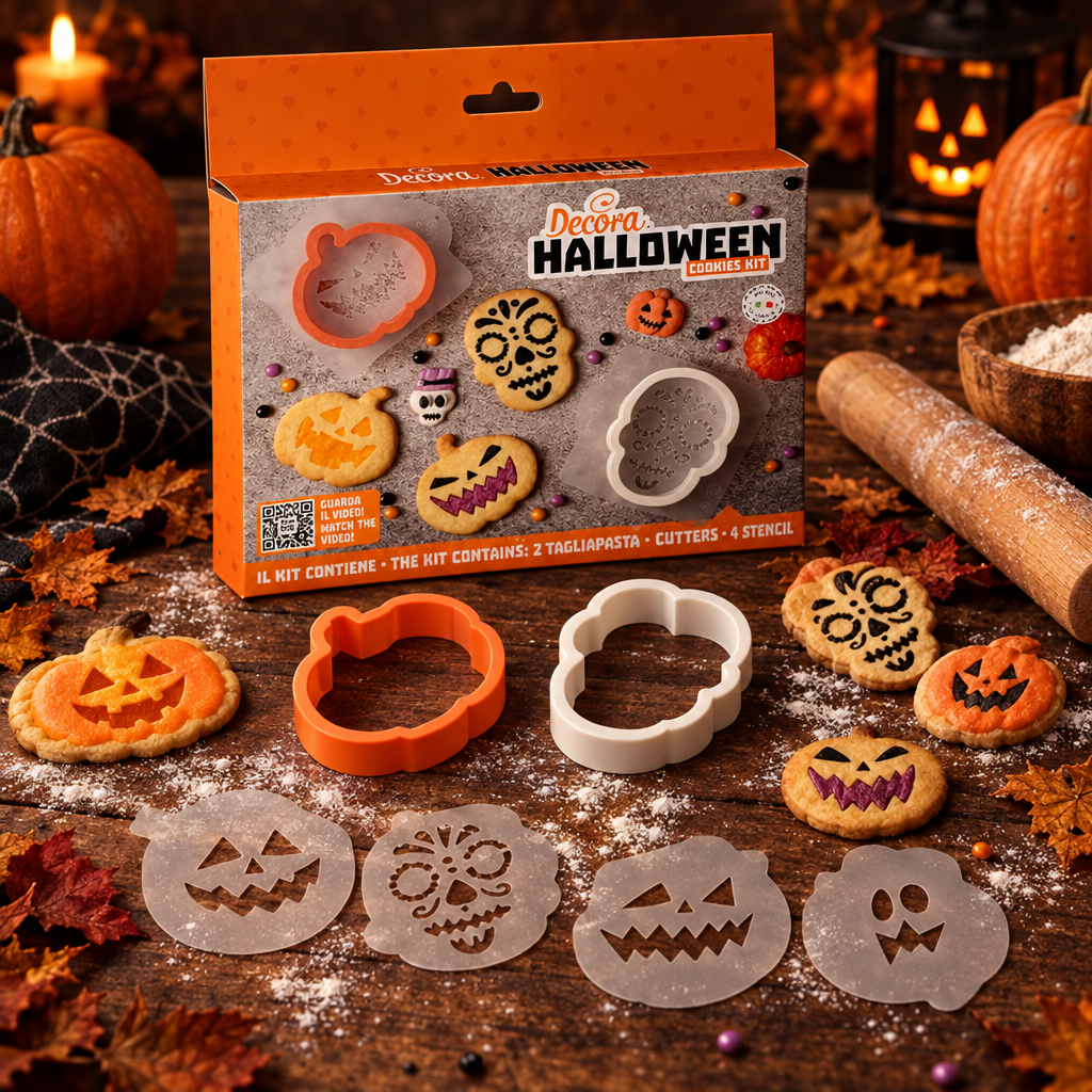 Tagliapasta e Stencil Halloween Monsters