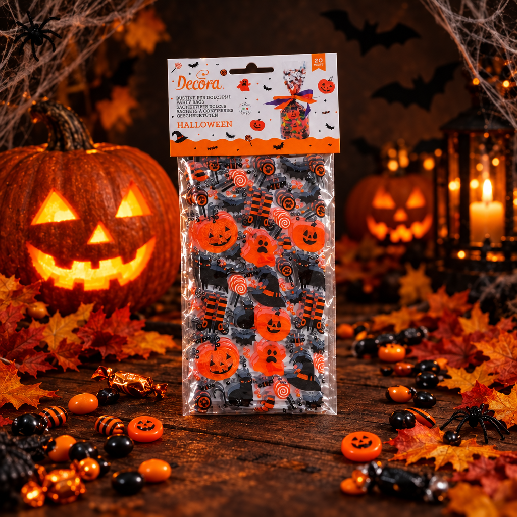 Sacchetti Halloween per dolciumi, 20 pezzi