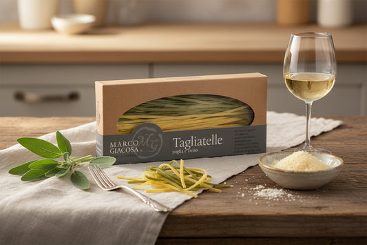 Tagliatelle Paglia e Fieno Marco Giacosa - Pasta all'Uovo delle Langhe - 250gr
