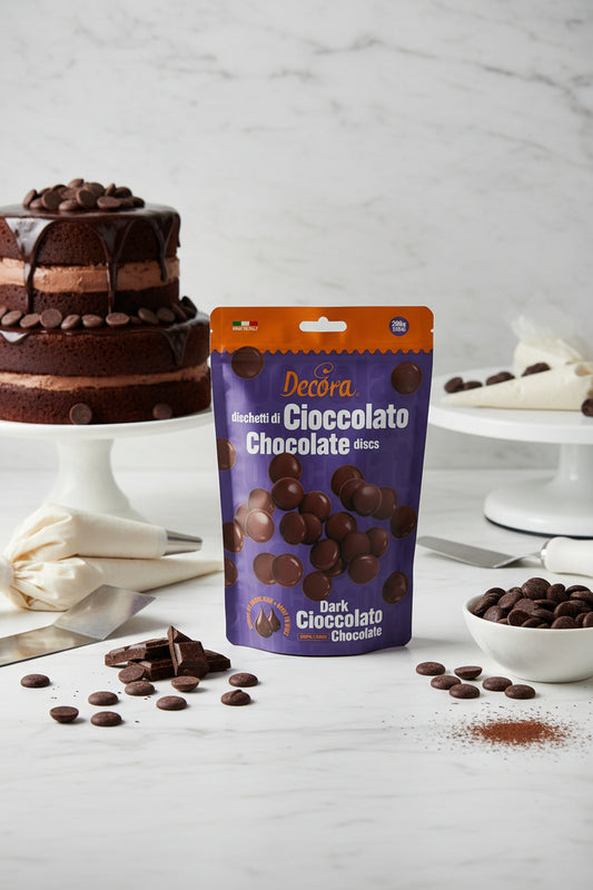 Cioccolato Fondente in dischetti 250g