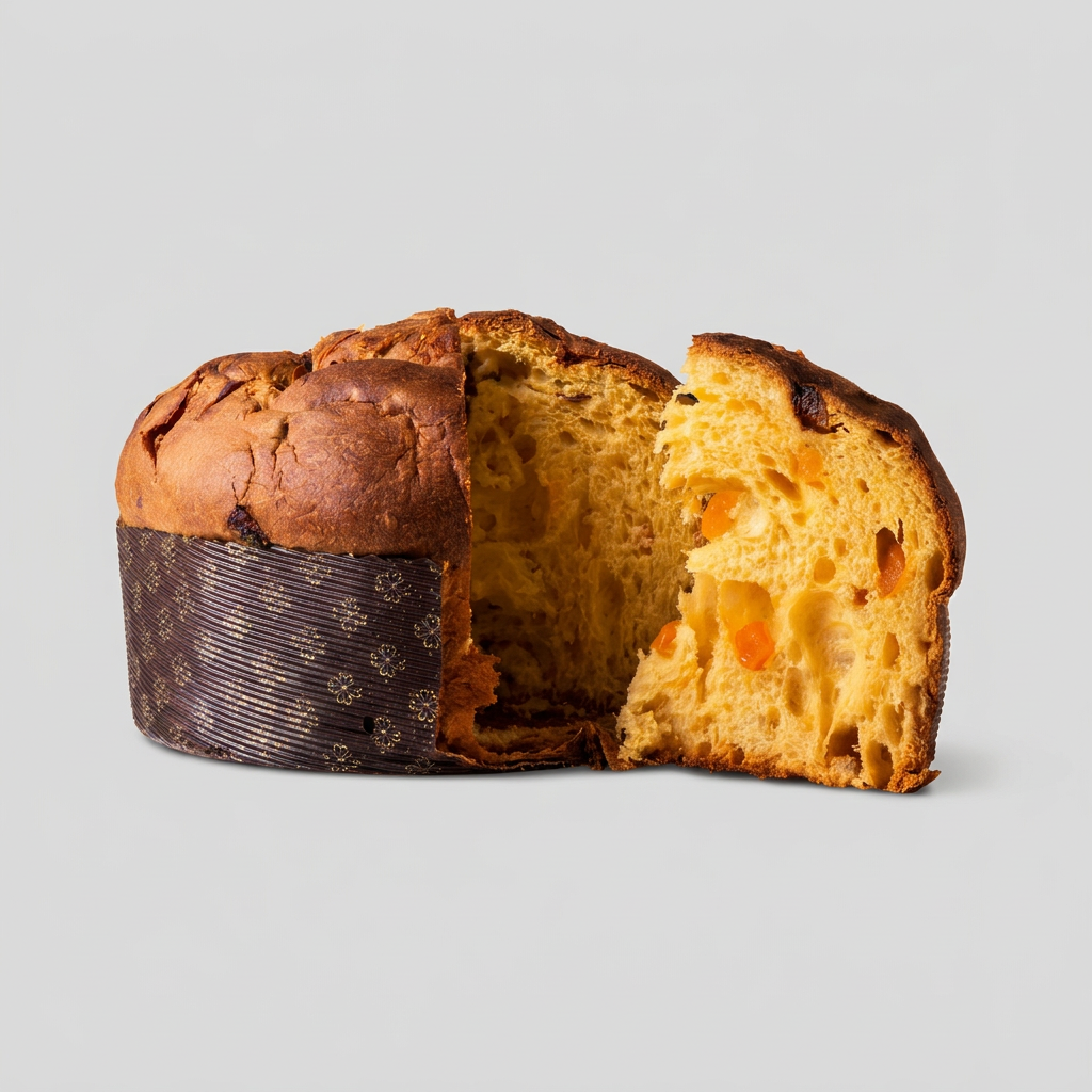 Panettone all'Albicocca Dogliani 1 kg - Sacchetto
