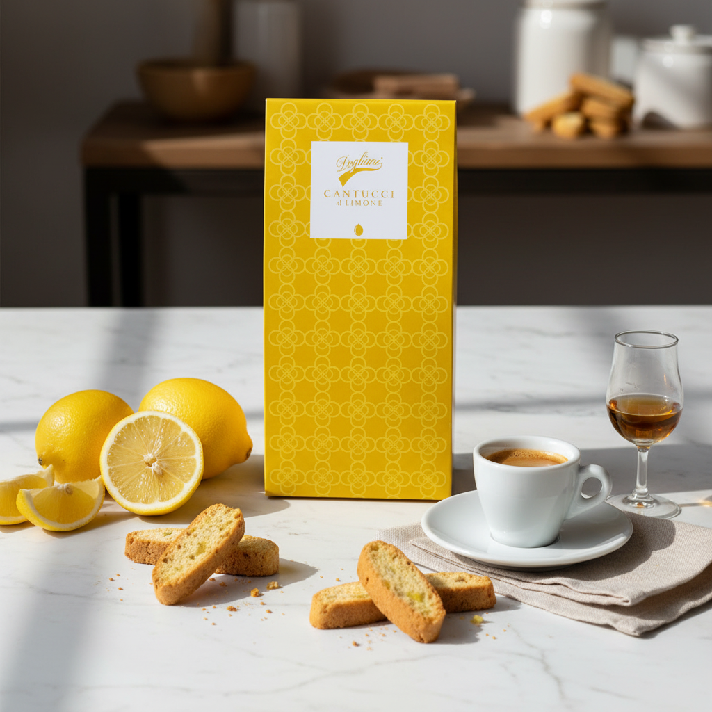 Cantucci al Limone confezione Gourmet - 200g