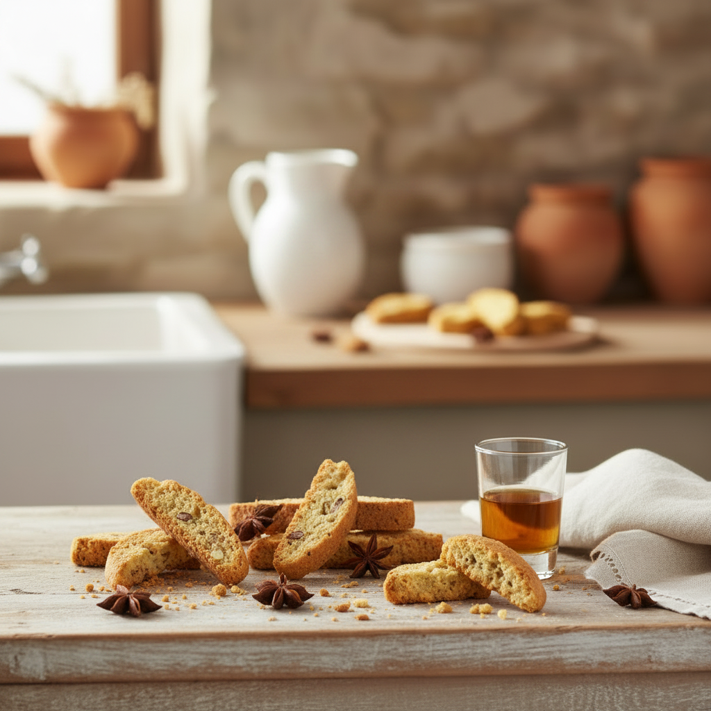 Cantucci Caserecci all'Anice  sacchetto confezione Gourmet - 200g