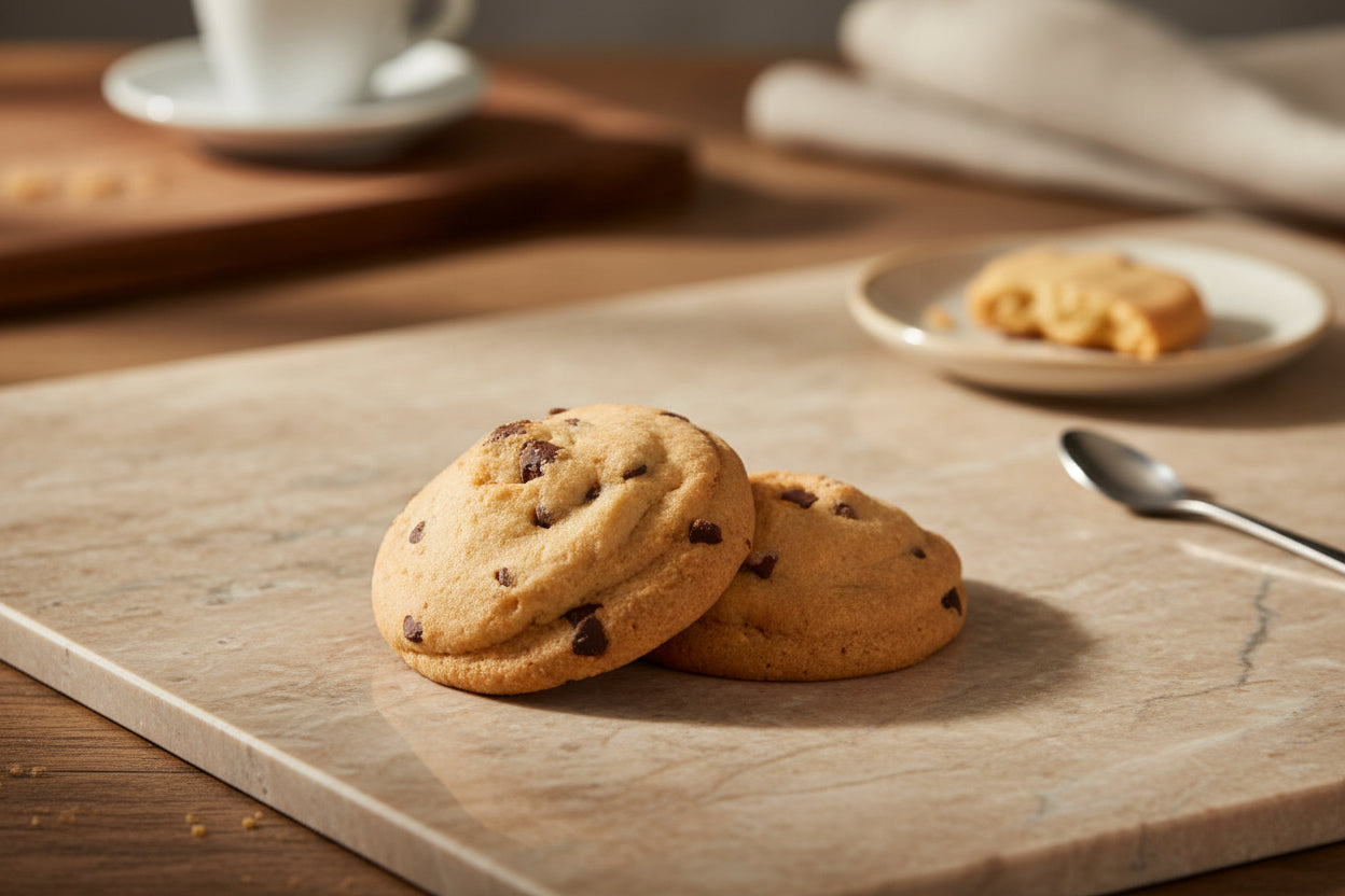 Biscotti Frolla con Gocce di Cioccolato confezione Gourmet - Barattolo 300g
