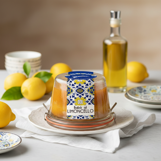 Babà al Limoncello 200g  in VASOCOTTURA