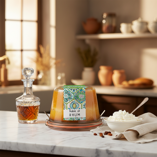 Babà al Rhum 200g in VASOCOTTURA