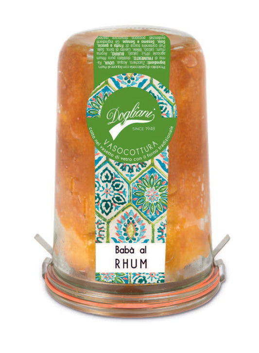 Babà al Rhum 500g in VASOCOTTURA