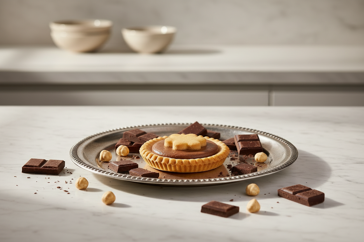 Crostatina alla Gianduia 60g (monoporzione)