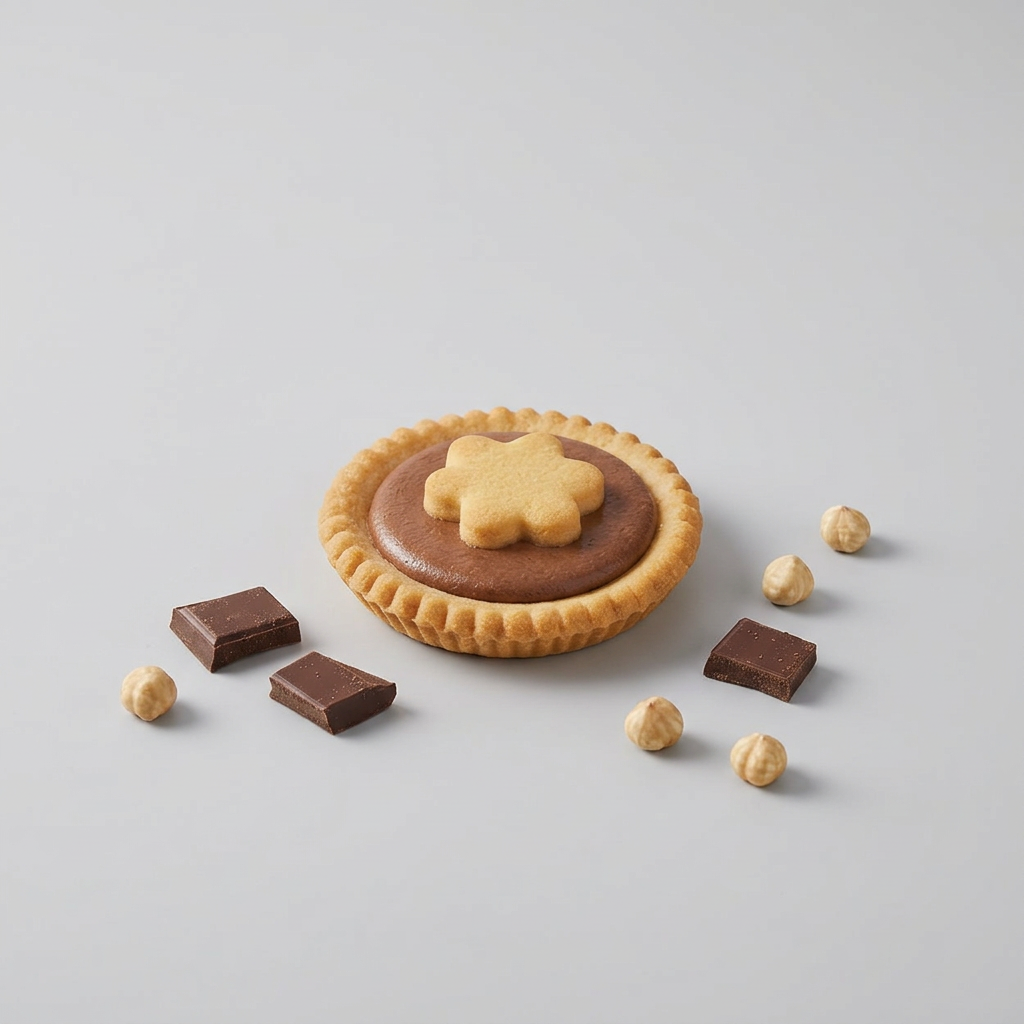 Crostatina alla Gianduia 60g (monoporzione)