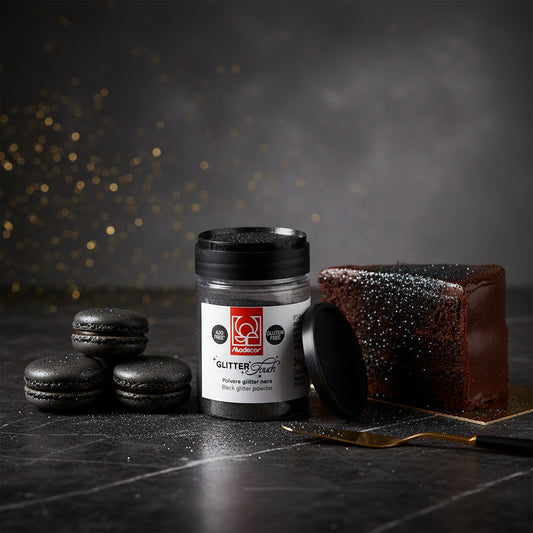 Colorante alimentare metallico nero 30g - Modecor