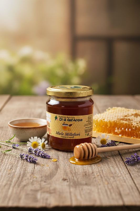 Miele Millefiori 400g – Az. Agr. Di là dall'Acqua