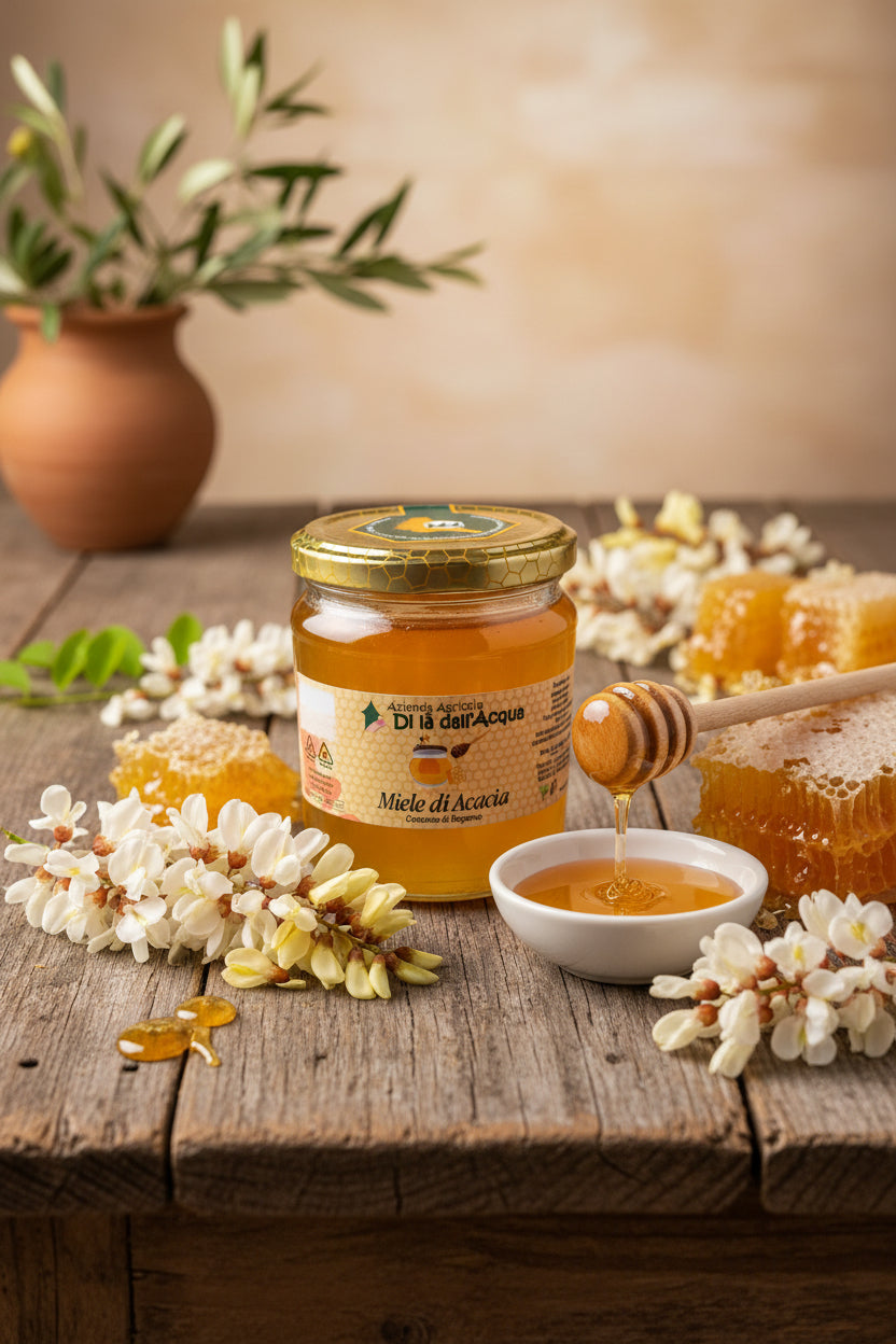 Miele di Acacia 400g – Az. Agr. Di là dall'Acqua