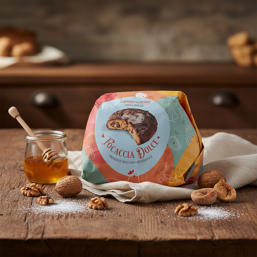 Focaccia Dolce Antica Ricetta 500g - SG