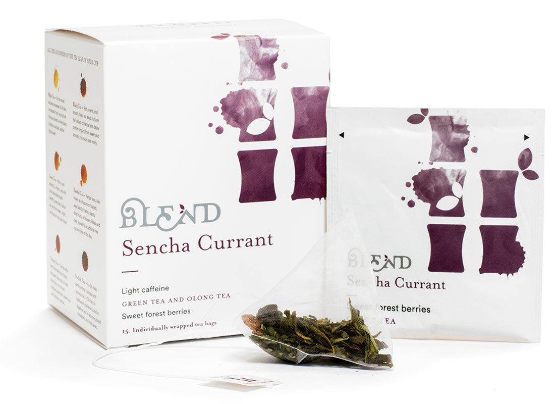 Blend Sencha Currant - Green Tea and Oolong Tea 30g