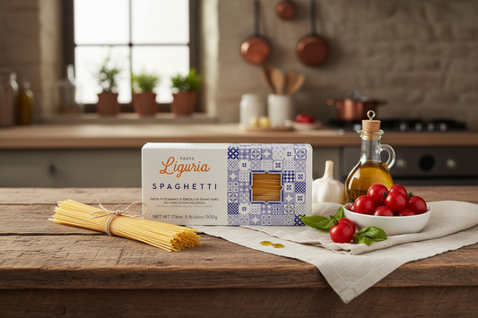 Spaghetti Pasta di Liguria 500g - Artigianale da Agricoltura Biologica