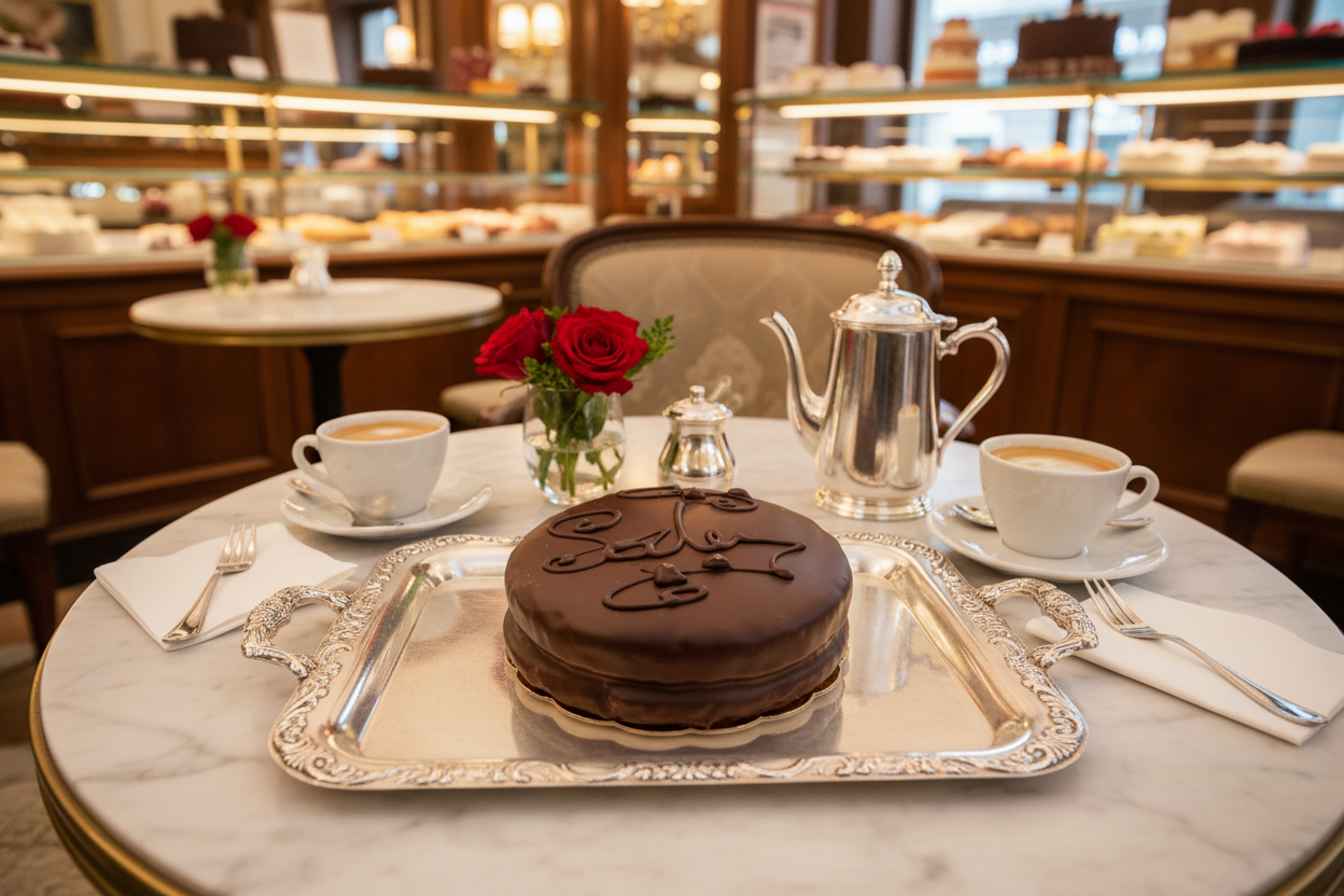 Torta Sacher 550g