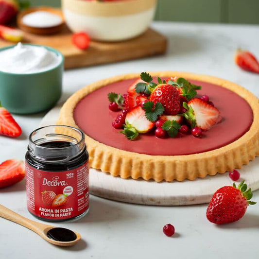 Aroma concentrato in pasta alla fragola 100g
