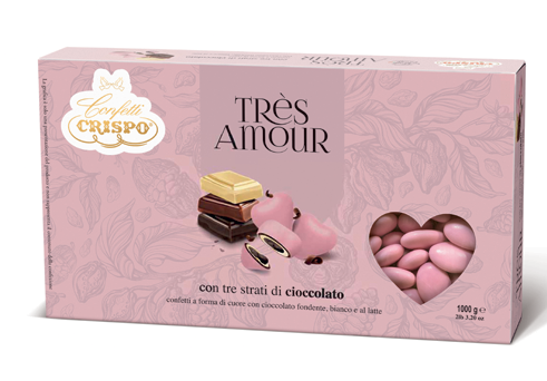 Confetti Tres Amour Rosa