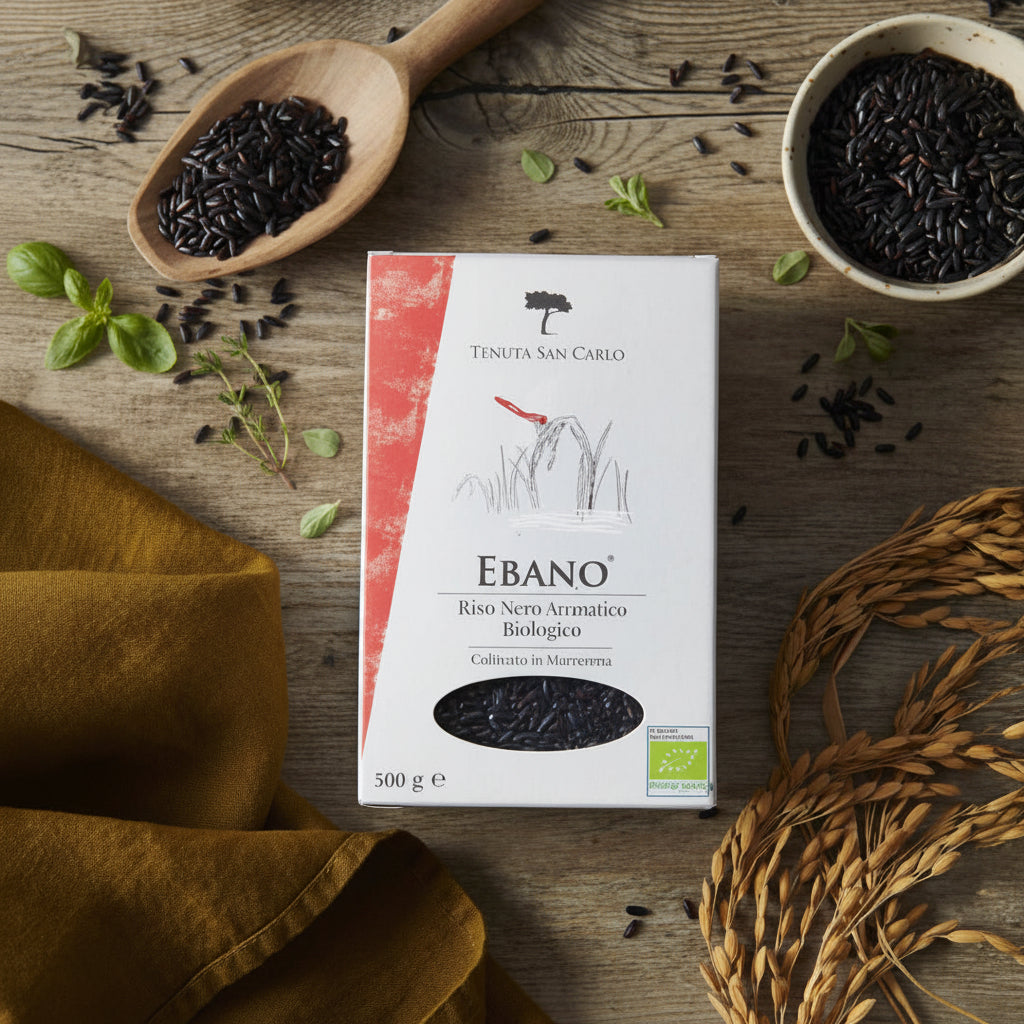 Riso Ebano Nero Aromatico Biologico 500g - Tenuta San Carlo