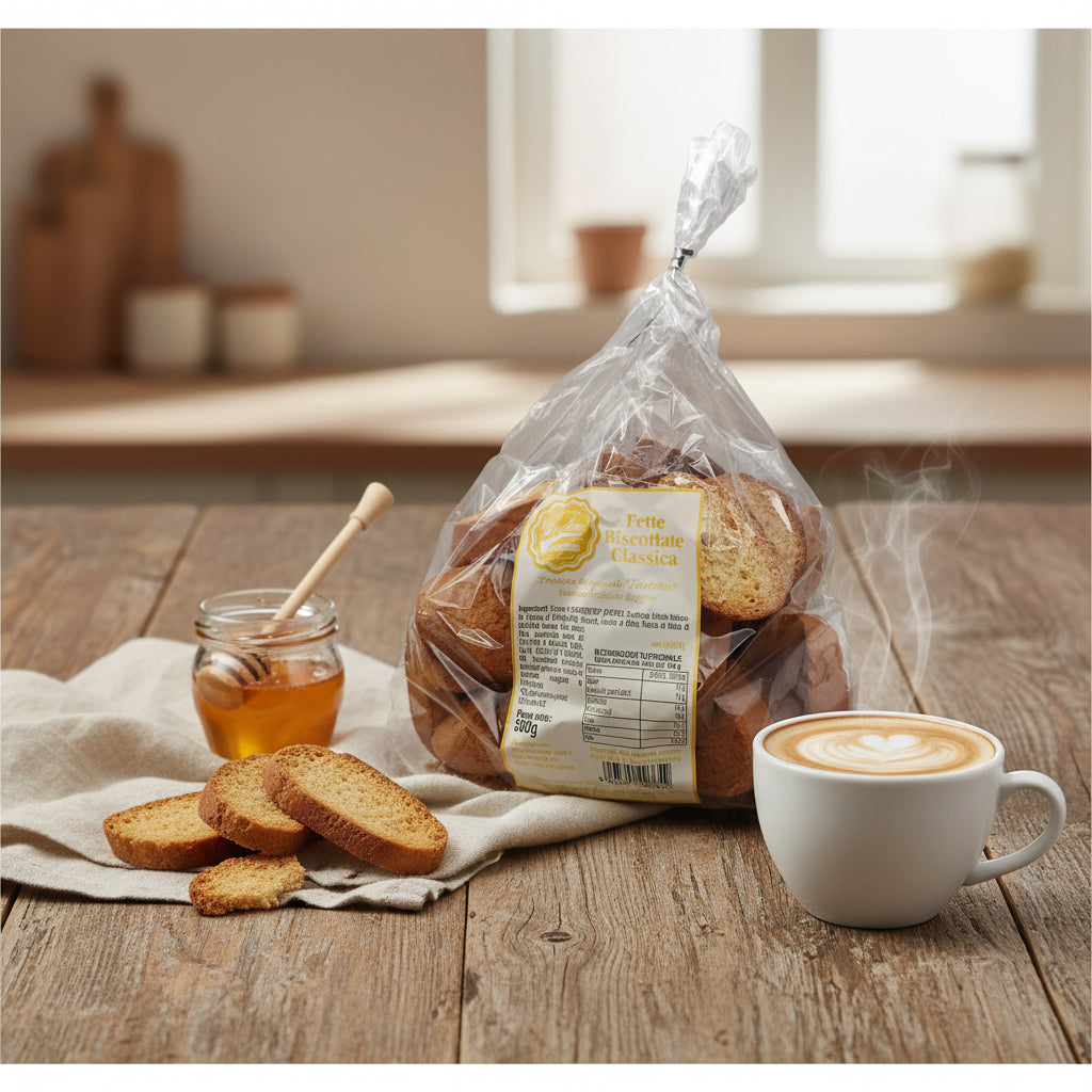 Fette Biscottate Classiche, Integrali, ai 5 Cereali, al Fruttosio 360g