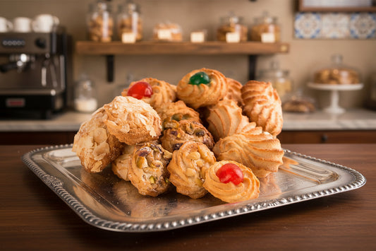 Pasticceria Mista alla Mandorla 450g - Assortimento Artigianale