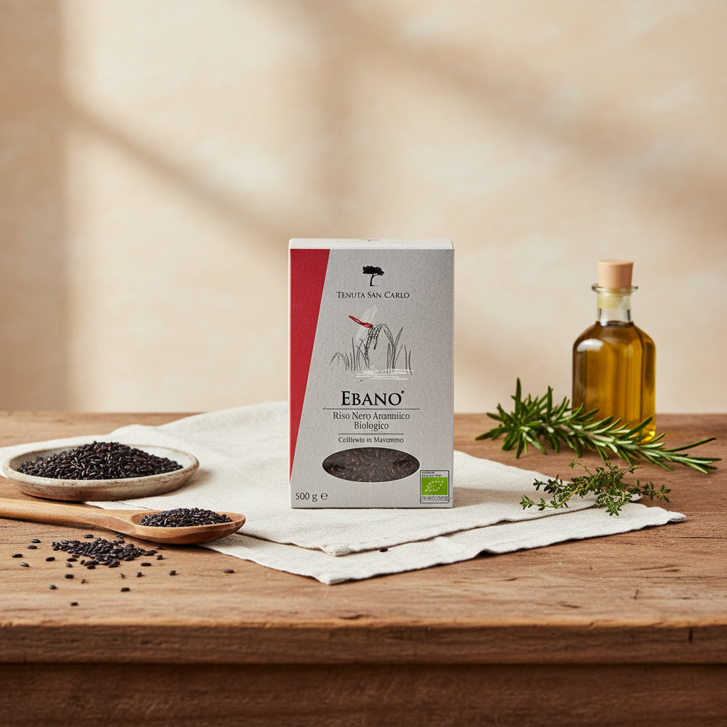 Riso Ebano Nero Aromatico Biologico 500g - Tenuta San Carlo