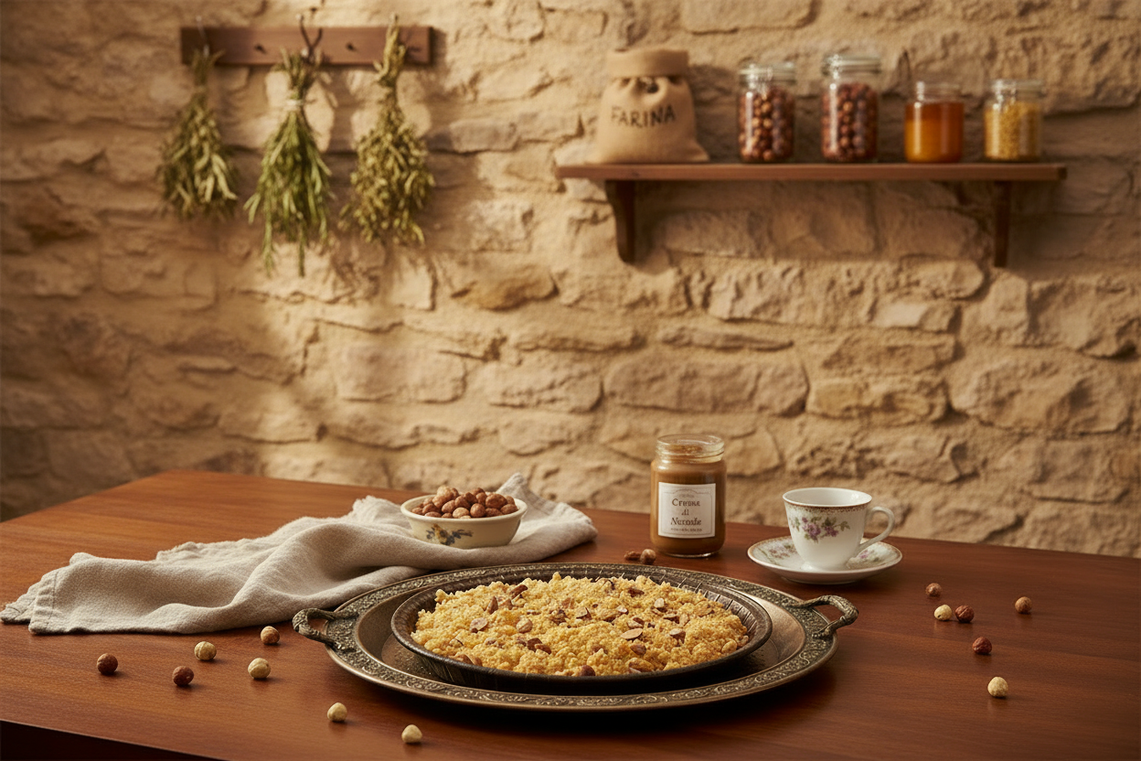 Torta Sbrisolona alla nocciola 300g