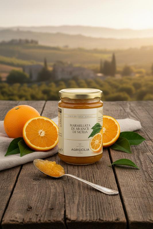 Marmellata Biologica di Arance di Sicilia 360g