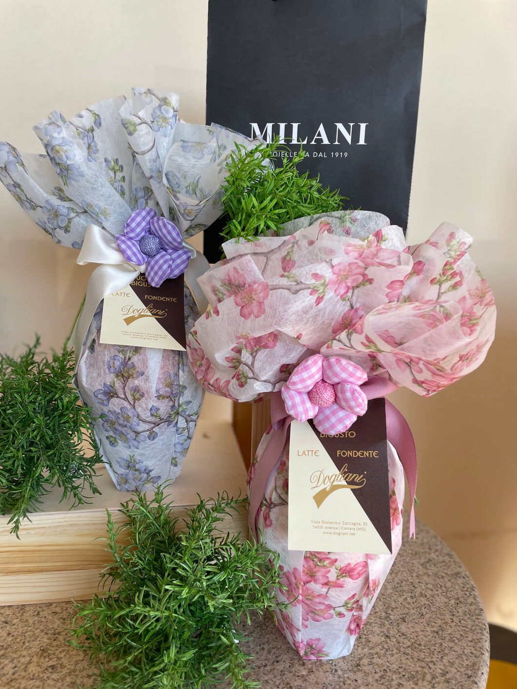 Uovo di Pasqua Dogliani con Sorpresa Milani1Bis