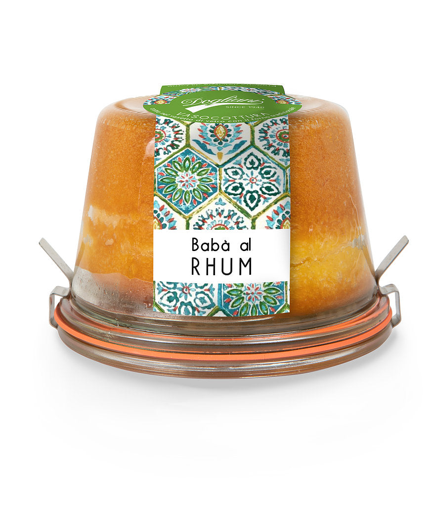 Babà al Rhum 200gr in VASOCOTTURA