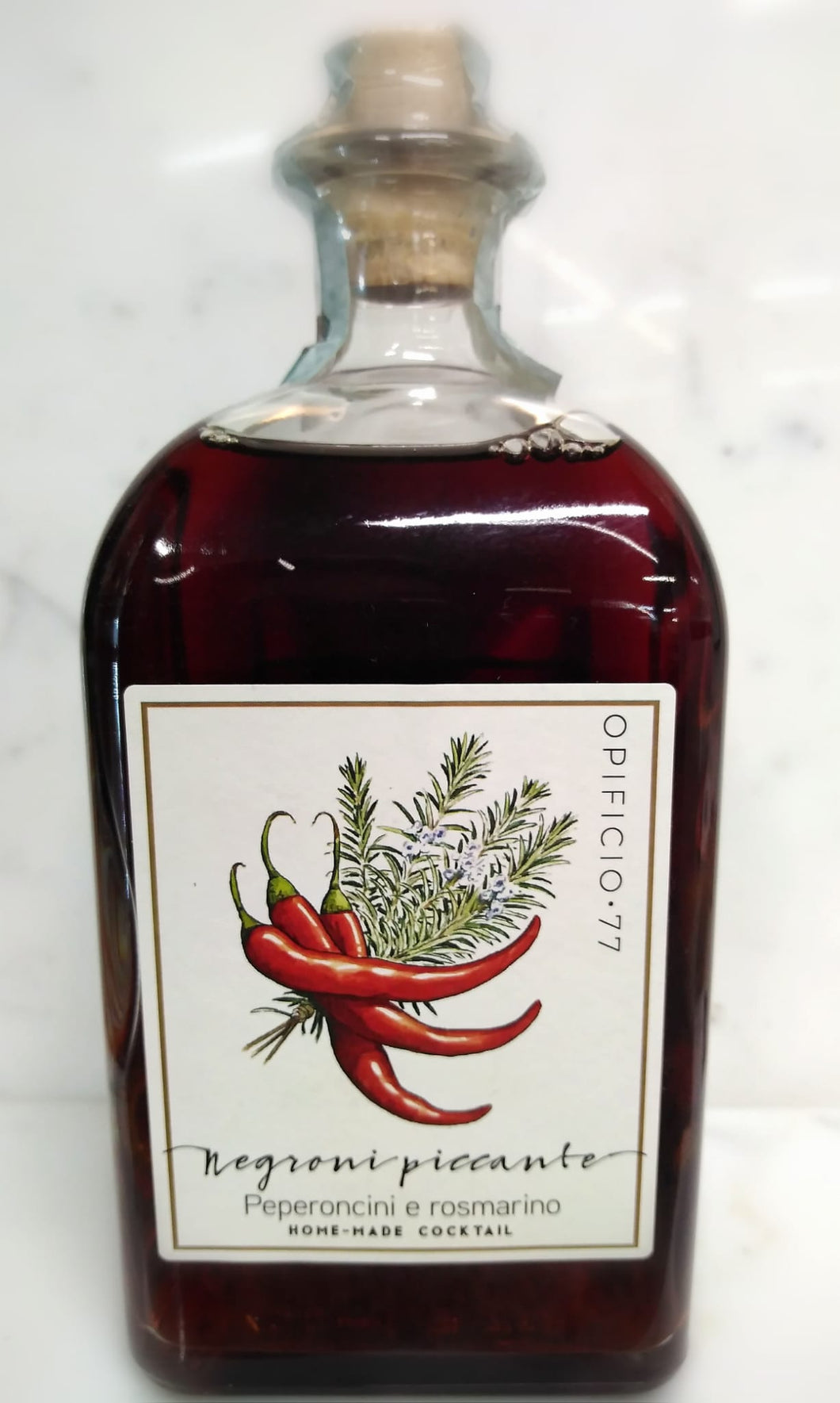 Negroni Piccante - Peperoncini e Rosmarino - Opificio 77