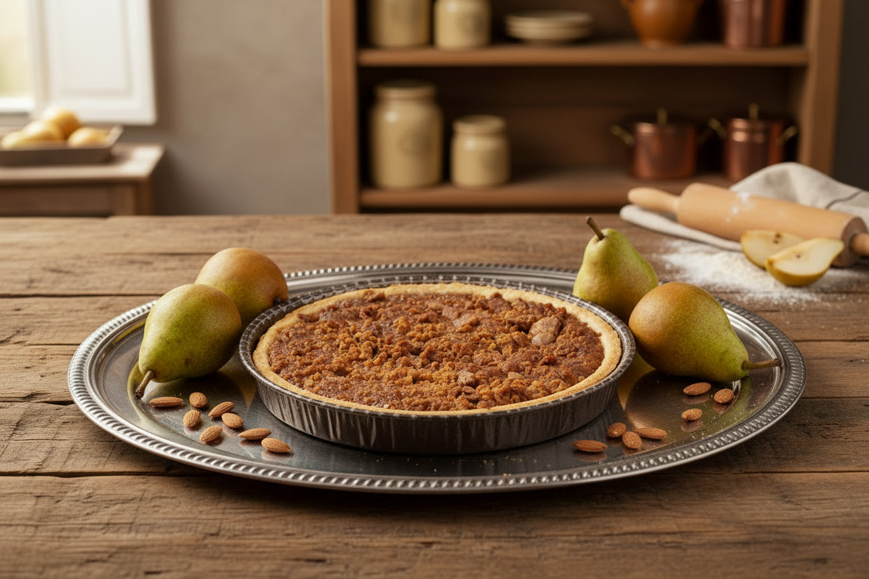 Torta Amaretto Mandorla e Pera 350g - Dolce Artigianale