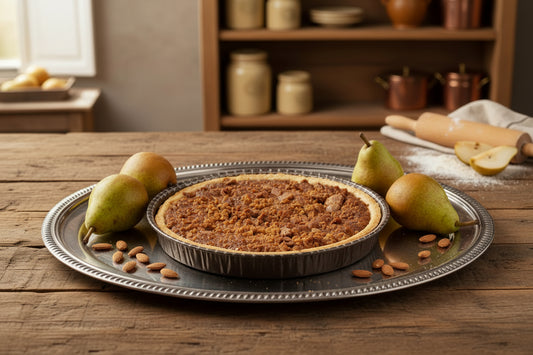 Torta Amaretto Mandorla e Pera 350g - Dolce Artigianale